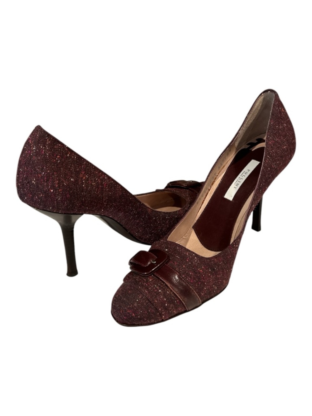 Pollini Tint  Tassel Heels  EUC‎ made in italy